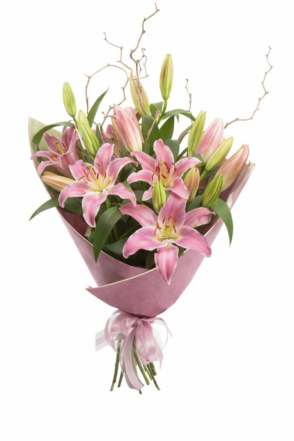 Pink Lily Bouquet