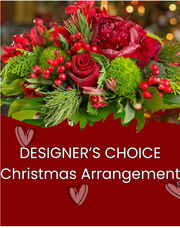 Florist Choice Christmas Arrangement