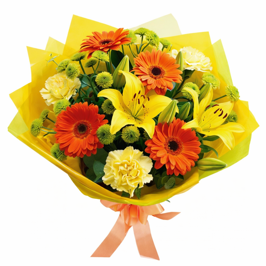 Bright Mixed Flower Bouquet